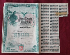Actions mexique 1908 d'occasion  Dinan