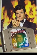 Nintendo N64 GoldenEye Cartucho Holo Etiquetas Autêntico 007 Testado EUA Frete Rápido! comprar usado  Enviando para Brazil