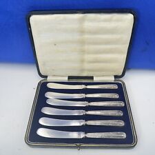 Butter knives sterling for sale  CULLOMPTON