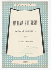 Spartito puccini madama usato  Settimo Torinese