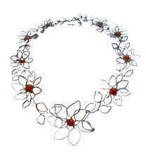 Kunstvolle blumen kette gebraucht kaufen  Heidelberg