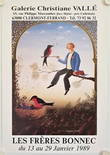 Affiche frères bonnec d'occasion  La Courtine