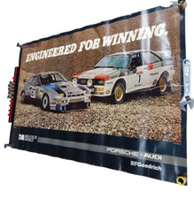 Usado, POSTER PUBLICITÁRIO VINTAGE ORIGINAL BF GOODRICH PORSCHE 944 AUDI QAUTTRO RACING comprar usado  Enviando para Brazil