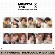 Usado, [Pré-venda] MONSTA X 13º Mini Álbum THE X AppleMusic 4º Cartão Fotográfico M&C KPOP K-POP comprar usado  Enviando para Brazil