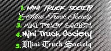 Mini truck society for sale  Long Beach