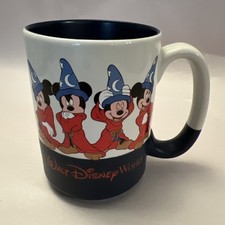Caneca de café azul cerâmica Mickey Mouse parques da Disney Walt Disney World comprar usado  Enviando para Brazil