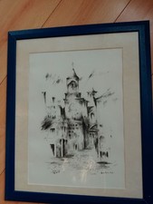 Signierte zeichnung nachlass gebraucht kaufen  Hamburg