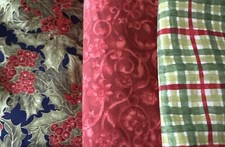 Tecido de Natal 5 7/8 jardas colchas de algodão costura artesanato 3 design material comprar usado  Enviando para Brazil