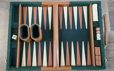 leather backgammon board for sale  Wheeling