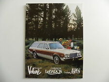 Brochure chrysler 1979 d'occasion  France