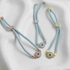 Pulseira de corda azul ajustável grega turca olho mau ouro rosa prata ouro comprar usado  Enviando para Brazil