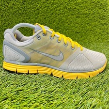 Usado, Tênis de corrida Nike LunarGlide Livestrong cinza dourado feminino tamanho 8.5 comprar usado  Enviando para Brazil