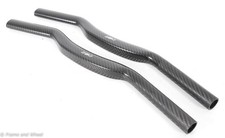 Varas de extensão de carbono Drag2Zero alta elevação 410x22mm aerobar tt tri track comprar usado  Enviando para Brazil