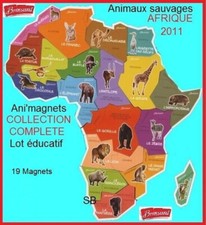 Carte afrique savane d'occasion  Ensisheim