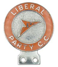 Vintage 1950 - 1960 Partido Liberal C.C. Insígnia emblema automático emblema carro esmalte comprar usado  Enviando para Brazil