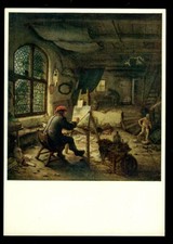Kunstpostkarte adriaen van gebraucht kaufen  Heidenau, Dohna, Müglitztal