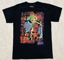Camiseta Nintendo The legend of Zelda Majora’s Mask 3D Preta Tamanho P Rara Gamer comprar usado  Enviando para Brazil
