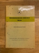 Betriebsanleitung mercedes ben gebraucht kaufen  Weilmünster
