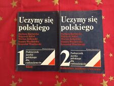Używany, Uczymy Sie Polskiego: Podrecznik Jezyka Polskiego Dla Cudzoziemcow (2 volumes... na sprzedaż  Wysyłka do Poland