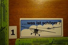 Alter aufkleber sportflugzeug gebraucht kaufen  Kupferberg