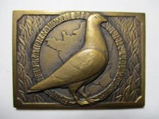 Plaque colombophilie .federati d'occasion  Lormes