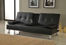 Sofa bed faux for sale  GLASGOW