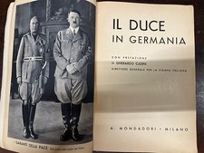 1937 duce germania usato  Mogliano Veneto