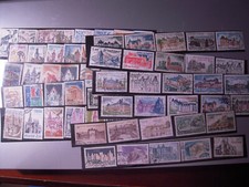 Lot timbres chateaux d'occasion  Neuilly-sur-Seine