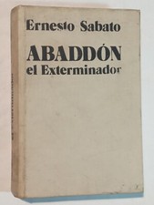 Ernesto Sabato. Abaddón, el exterminador. Buenos Aires Sudamericana. 1st Ed 1974, usado comprar usado  Enviando para Brazil