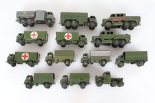 Juguetes Dinky originales selección de camiones/vehículos militares para restauración x 13 segunda mano  Embacar hacia Mexico