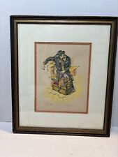 Pretzel man lithograph for sale  Plantersville