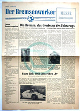 Rar bremsenwerker september gebraucht kaufen  Hamburg