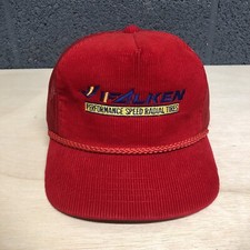 Antigos Pneu Falken desempenho Radial cordoroy Malha Caminhoneiro Boné Snapback Vermelho comprar usado  Enviando para Brazil