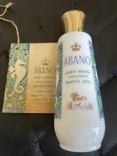 Óleo de banho raro Prince Matchabelli Abano tratamento pele seca com etiqueta, usado comprar usado  Enviando para Brazil