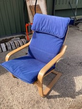 Ikea poang wooden for sale  COLCHESTER