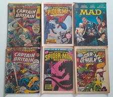 Comics bundle captain for sale  LONDON