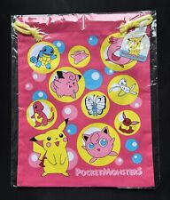 1998 Raro TOMY Selado Japonês Bolsa de Cordas Feita No Japão Pikachu Mew Etc, usado comprar usado  Enviando para Brazil