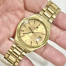 Usado, Vintage TISSOT Seastar Relógio Suíço Masculino Automático Banhado a Ouro 38mm FUNCIONA! comprar usado Usado, Vintage TISSOT Seastar Relógio Suíço Masculino Automático Banhado a Ouro 38mm FUNCIONA! comprar usado  Enviando para Brazil