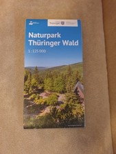 Landkarte naturpark thüringer gebraucht kaufen  Zapfendorf