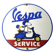 Vintage vespa sign for sale  Houston