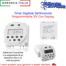 Timer digitale settimanale usato  Napoli