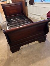 Solid mahogany bed for sale  NOTTINGHAM