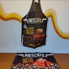 Vintage nescafé apron for sale  WHITLEY BAY