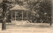 Cpa greoux bains d'occasion  Saint-Amans-Soult
