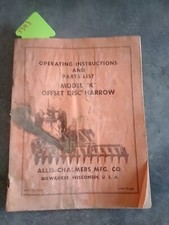 Allis chalmers offset for sale  WHITCHURCH