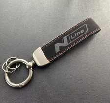 Chaveiro de carro Hyundai N Line preto camurça ponto vermelho Ioniq 5 6 9 Kona i10 i20 i30 comprar usado  Enviando para Brazil