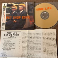 Promo PET SHOP BOYS Nightlife JAPAN CD TOCP-65333 w/ OBI + SLIP CASE 1999 1st comprar usado  Enviando para Brazil