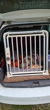 Hundetransportbox auto alumini gebraucht kaufen  Egling