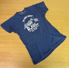 Camisa de reconstrução de motor vintage 1979 anos 80 motocicleta RJ tamanho S ponto único NY, usado comprar usado  Enviando para Brazil