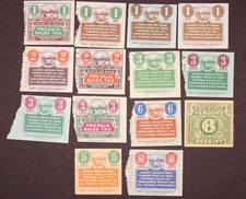 LOTE DE IMPRESSORAS MERRICK 14 MNH RECEITA DOS EUA ESTADO OHIO IMPOSTO SOBRE VENDAS PRÉ-PAGO IMPOSTO comprar usado  Enviando para Brazil